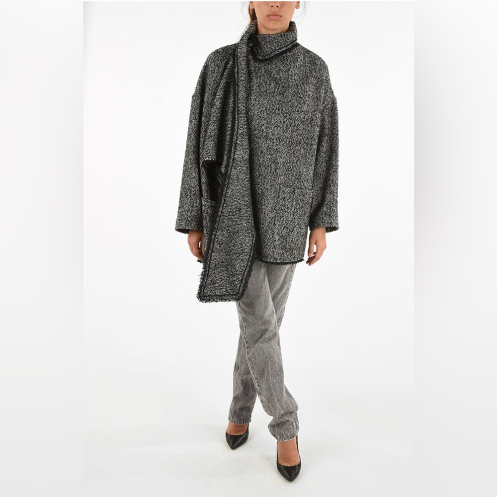 ISABEL MARANT ETOLIE HOPSACK CAPE
